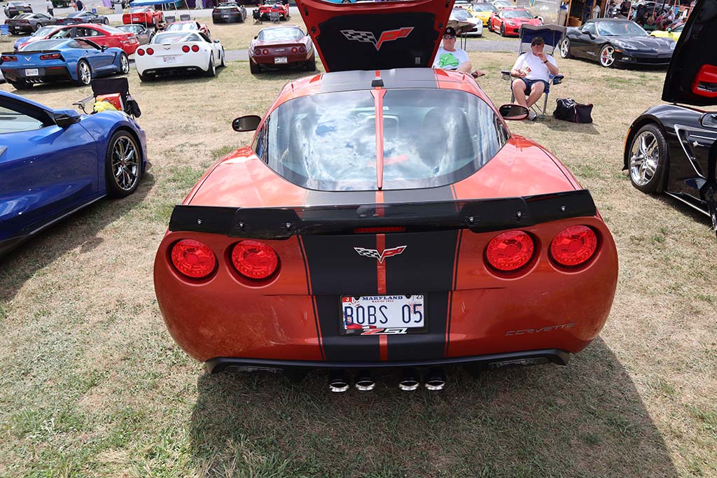 The Corvette Vanity Plates of Corvettes at Carlisle 2022