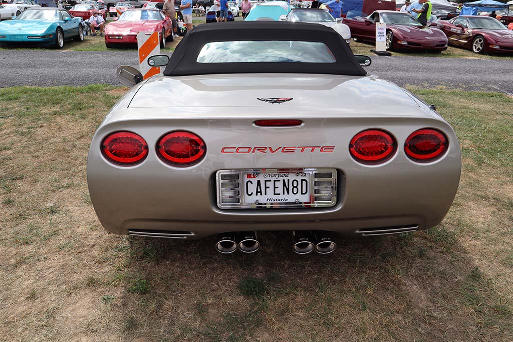 The Corvette Vanity Plates of Corvettes at Carlisle 2022