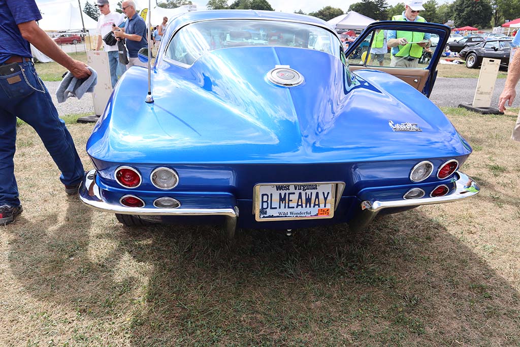 The Corvette Vanity Plates of Corvettes at Carlisle 2022