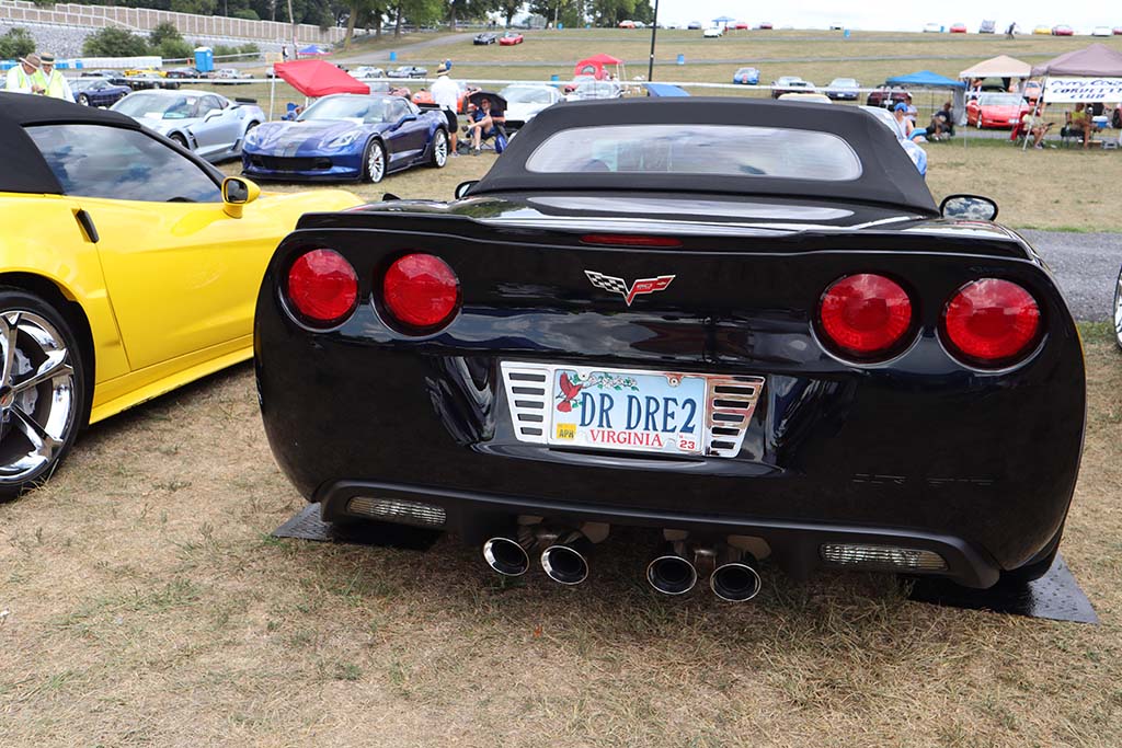The Corvette Vanity Plates of Corvettes at Carlisle 2022