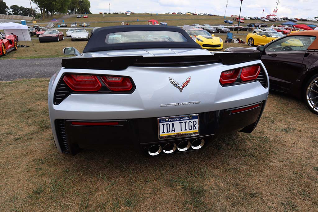 The Corvette Vanity Plates of Corvettes at Carlisle 2022