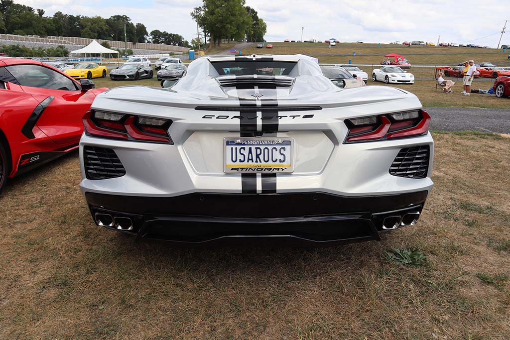 The Corvette Vanity Plates of Corvettes at Carlisle 2022