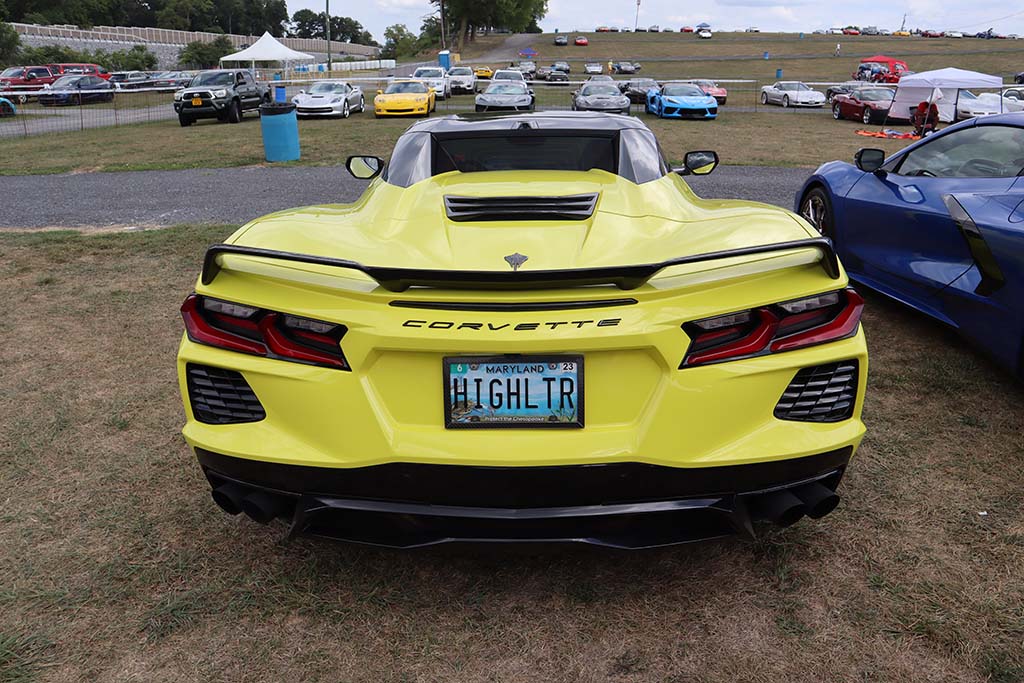The Corvette Vanity Plates of Corvettes at Carlisle 2022