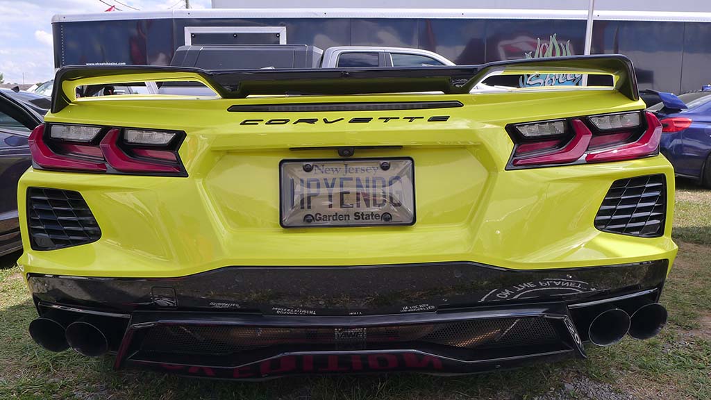 The Corvette Vanity Plates of Corvettes at Carlisle 2022