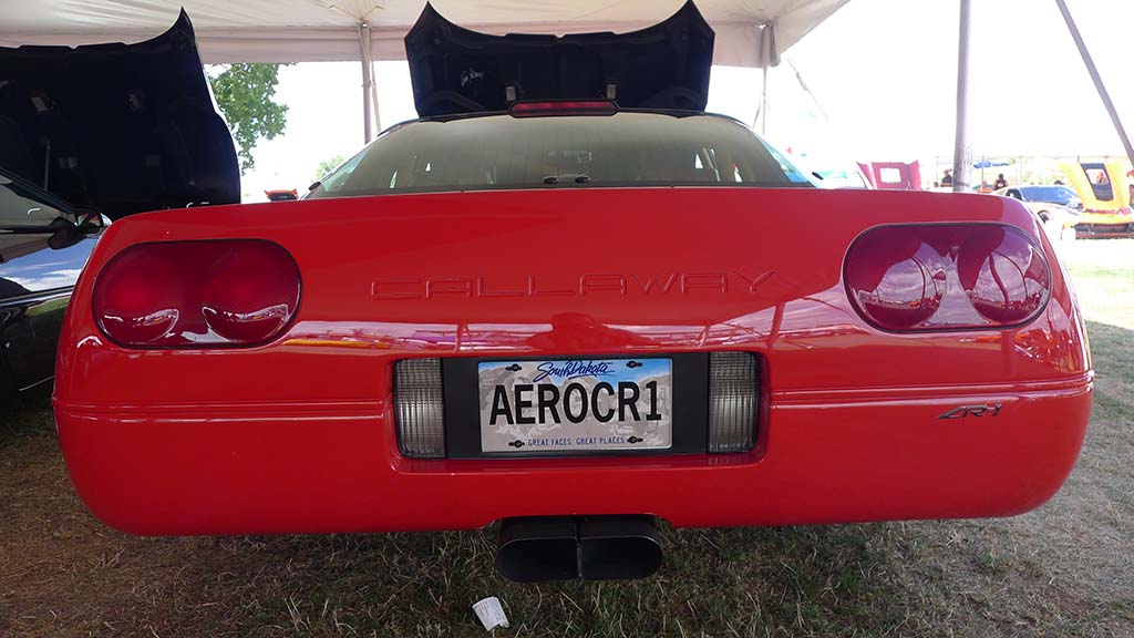 The Corvette Vanity Plates of Corvettes at Carlisle 2022