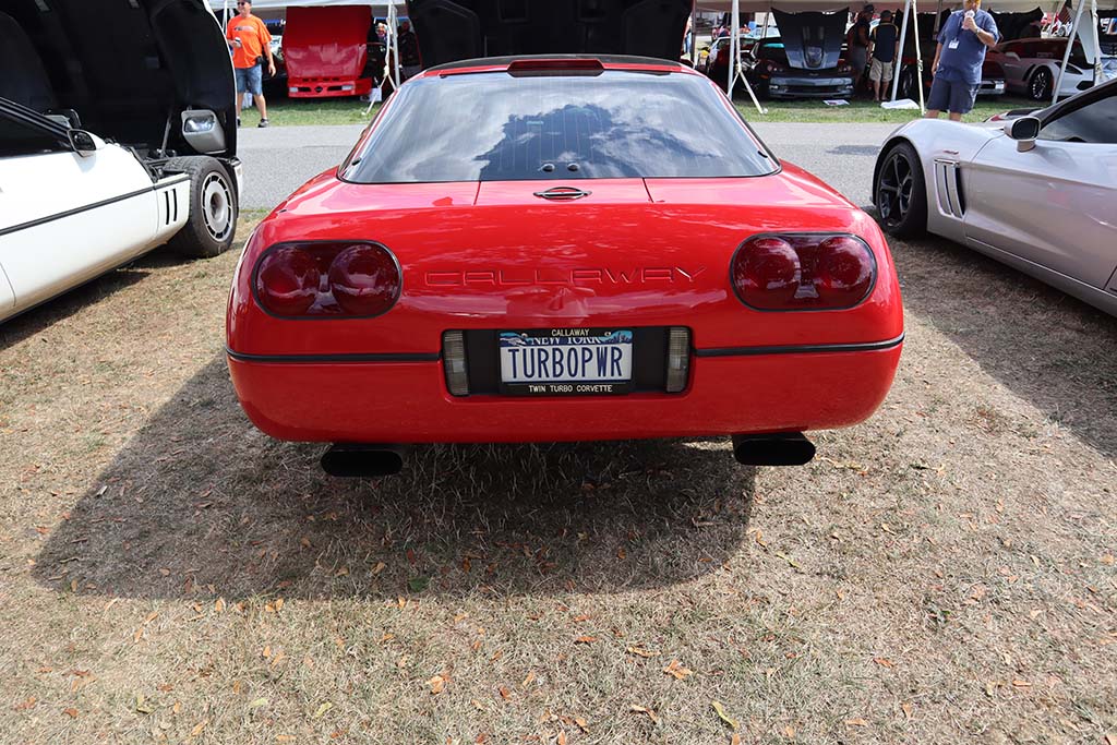 The Corvette Vanity Plates of Corvettes at Carlisle 2022