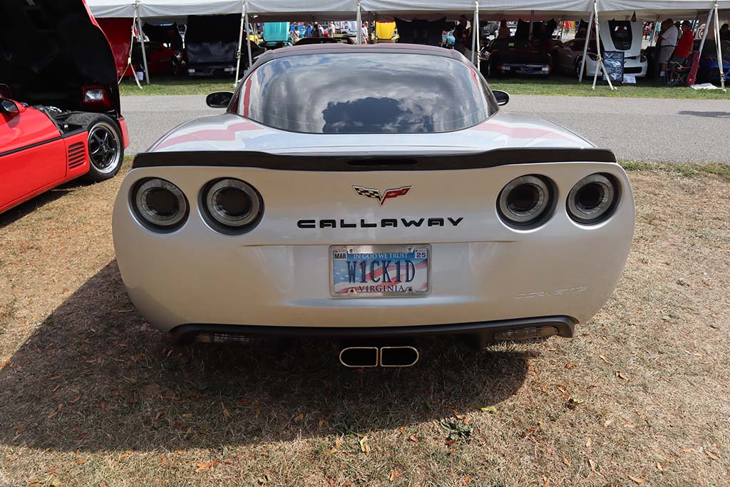 The Corvette Vanity Plates of Corvettes at Carlisle 2022