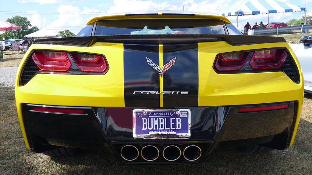 The Corvette Vanity Plates of Corvettes at Carlisle 2022