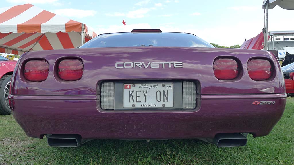 The Corvette Vanity Plates of Corvettes at Carlisle 2022