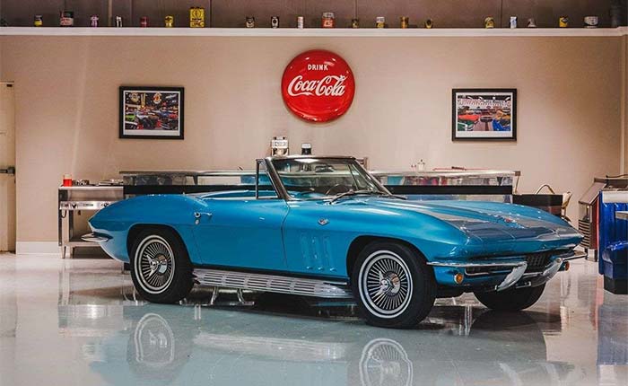 1965 Blue/White Air Conditioned Convertible