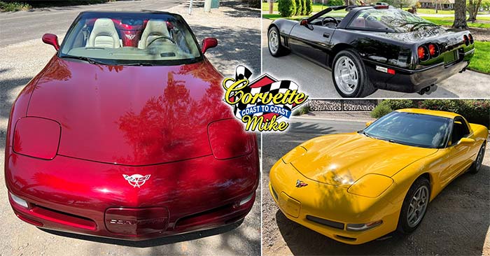 Our Three Favorite Corvettes For Sale from Corvette Mike for September