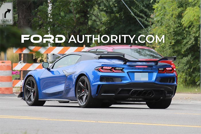 Is Ford Benchmarking the C8 Corvette Z06 or Is Something Else Going On Here?