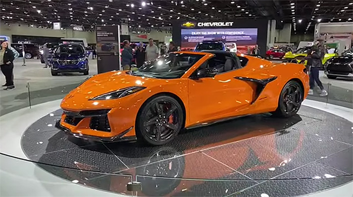 Detroit News Readers Name the 2023 Corvette Z06 as 'Best in Show' at the Detroit Auto Show