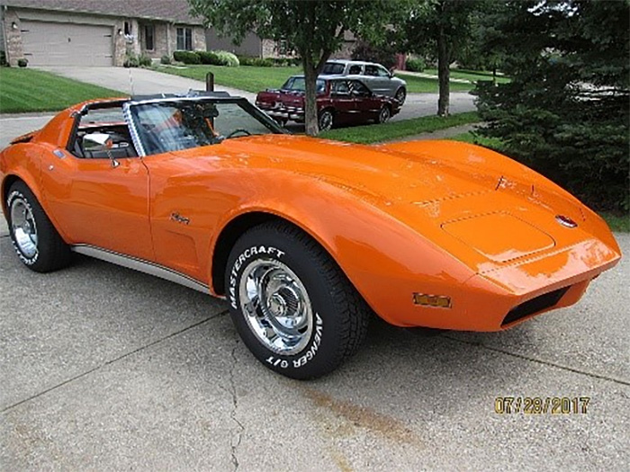 [STOLEN] Mississippi Sheriff Posts a Stolen Vehicle Alert for an Orange 1974 Corvette