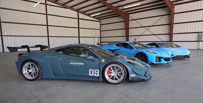 [VIDEO] 2023 Corvette Z06 Destroys Ferrari 458, Lamborghini Evo on Airstrip