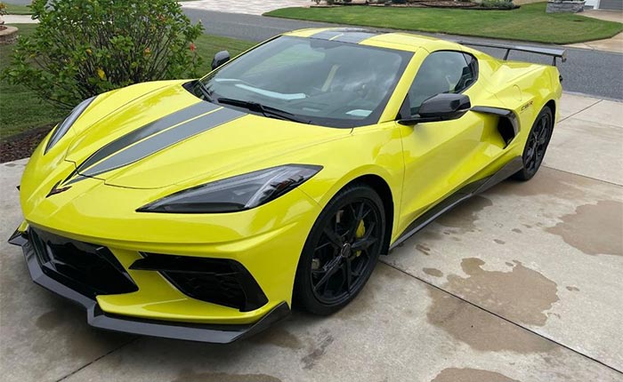 This Auction for a 450-Mile 2022 IMSA C8.R Edition Coupe is Now Live at 427Stingray.com