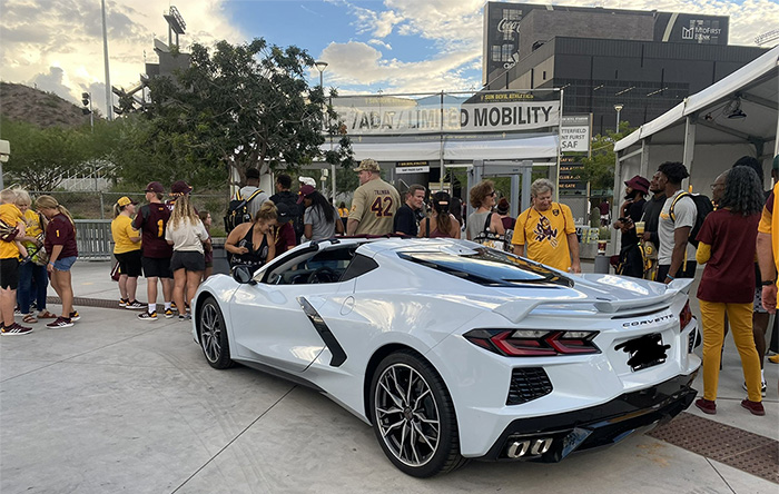 [VIDEO] AZ State QB Receives a C8 Corvette from His Parents as a Graduation Gift