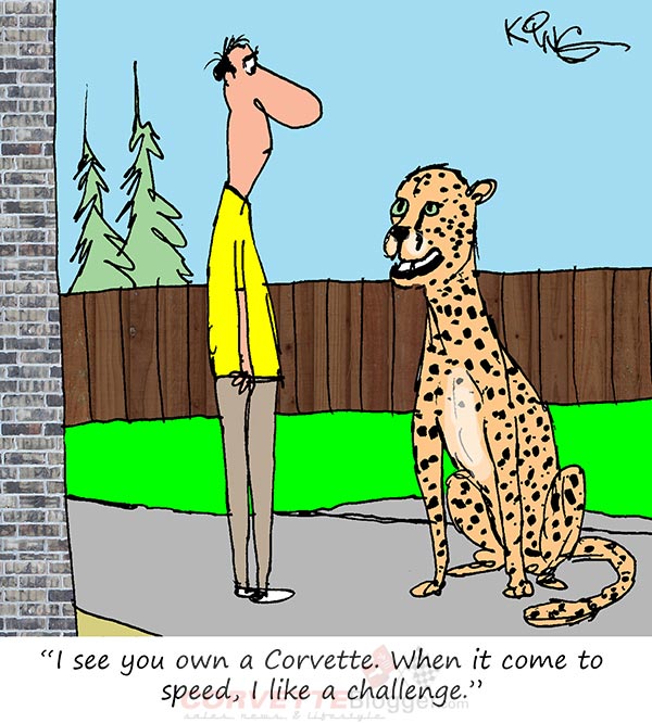 Saturday Morning Corvette Comic: Challenge Accepted