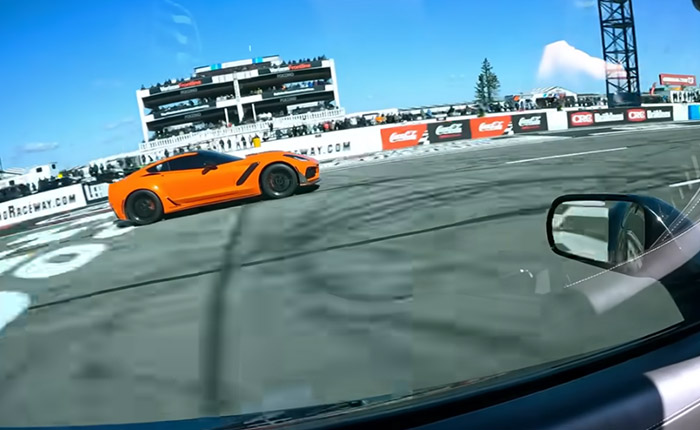 [VIDEO] C7 Corvette ZR1 Cracks 180 MPH During Track Event
