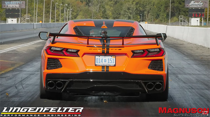[VIDEO] Get Z06 Quarter Mile Times with Lingenfelter's C8 Stingray Supercharged LT2 Package