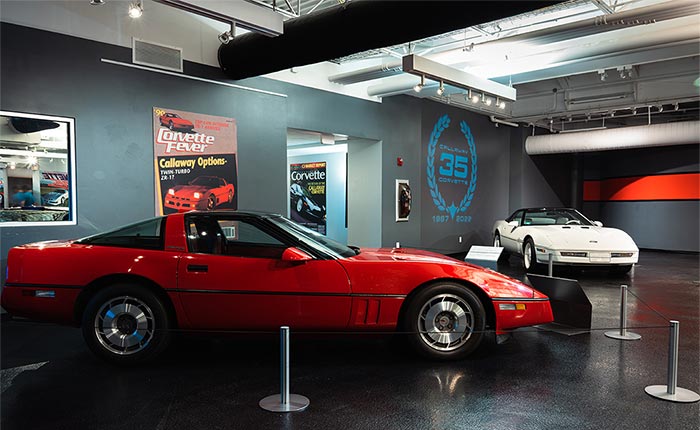 Exhibit Celebrating 35 Years of Callaway Corvettes Now Open at the National Corvette Museum