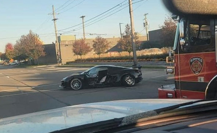 [ACCIDENT] First Crash for the 2023 Corvette Z06?