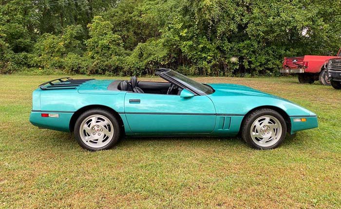 Corvettes for Sale: 30K-Mile 1990 C4 Corvette Convertible with Matching Hardtop