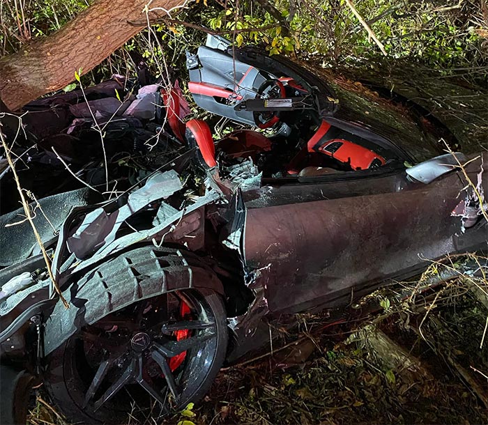 [ACCIDENT] Speeding and Wet Roads Blamed in C7 Corvette Z06 Crash