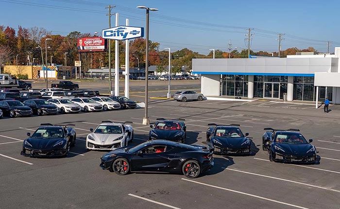 [VIDEO] Six 2023 Corvette Z06s Arrive at Rick Hendrick's City Chevrolet