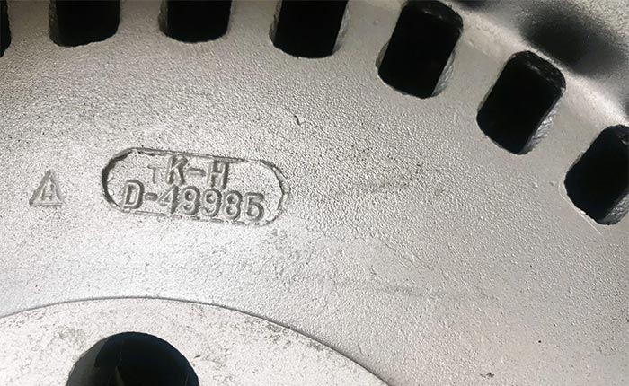 A Set of Five Kelsey-Hayes Knock Off Wheels Offered on Bring a Trailer