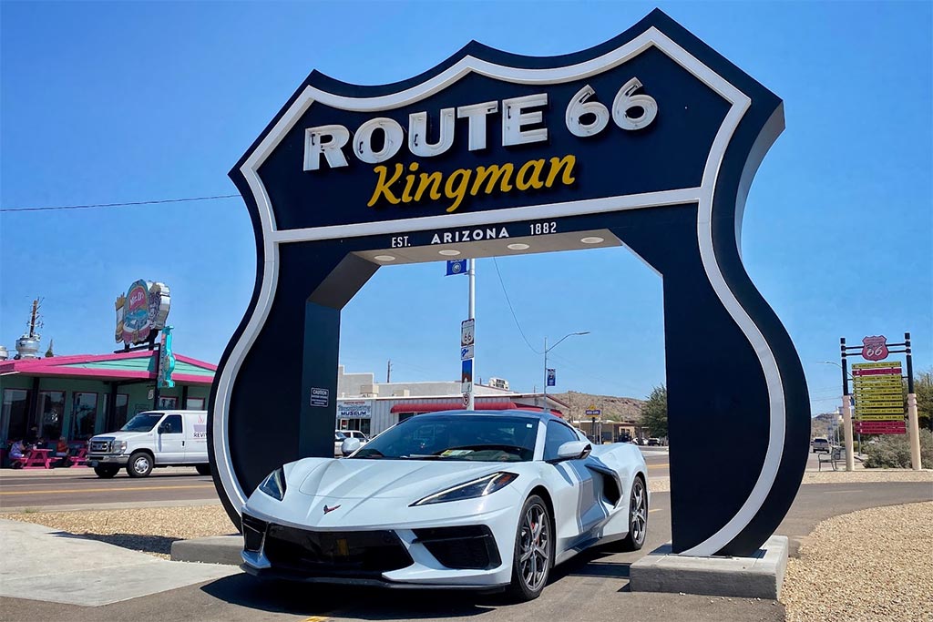 Take a Guided Tour of Route 66 in Your Corvette with Two Lane America Tours