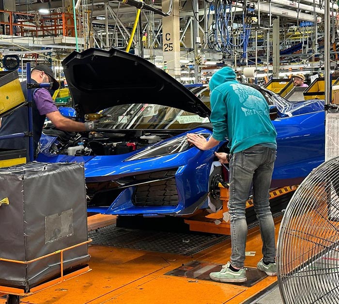 [PICS] Check Out This 2023 Corvette Z06 VIN 036 on the Assembly Line