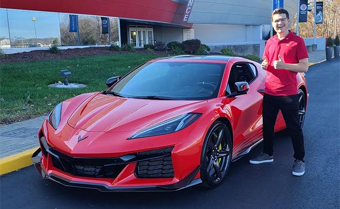 [VIDEO] Speed Phenom Takes Delivery of His 2023 Corvette Z06