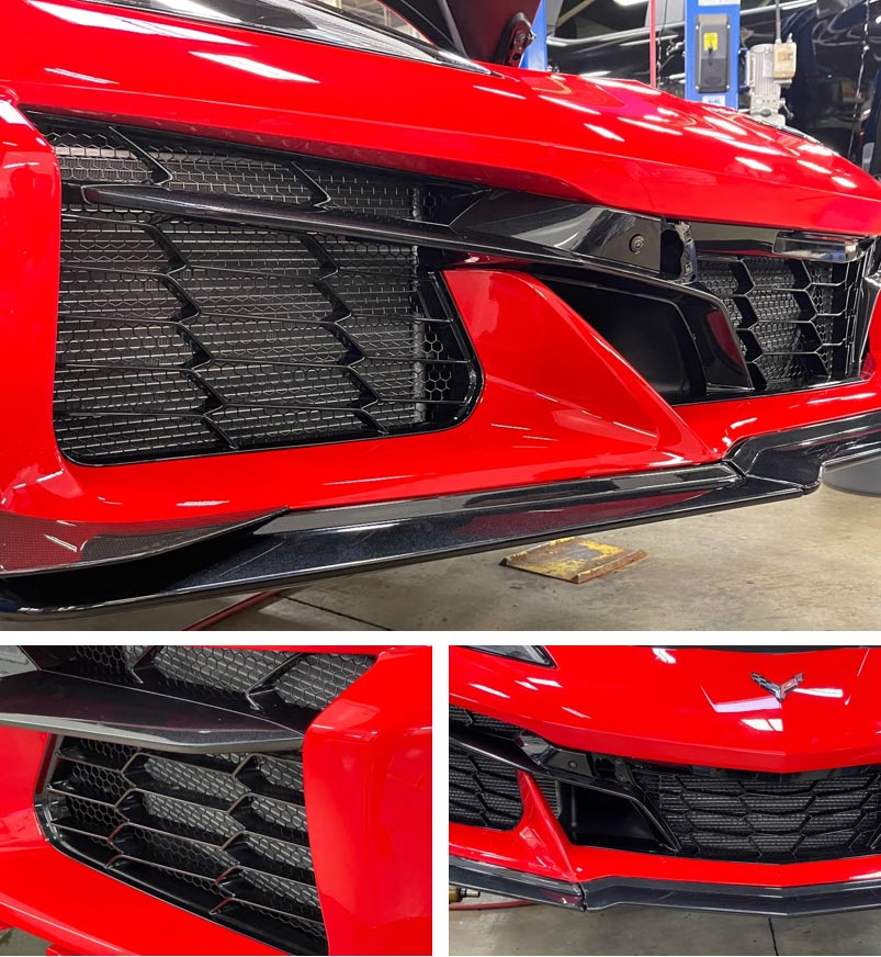Scrape Armor's front grille screen for Z06 (VWE)