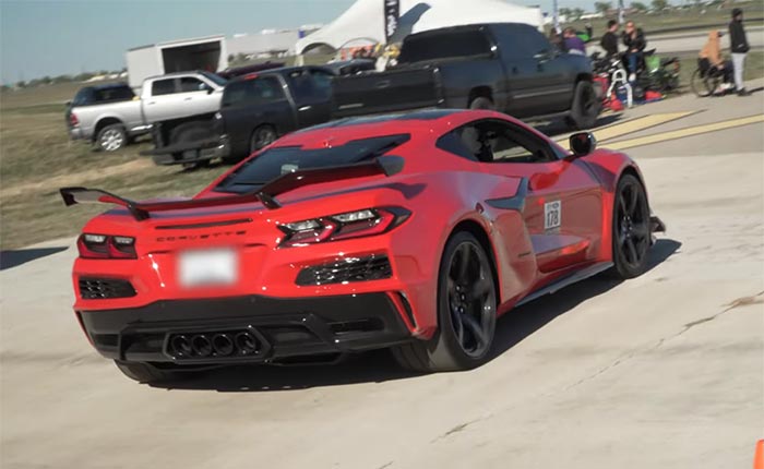[VIDEO] Speed Phenom Runs His Z06 in the Half Mile at the Shift Sector Airstrip Attack