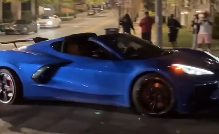 [ACCIDENT] C8 Corvette Stingray Can Now Crabwalk After Failed Donut Attempt