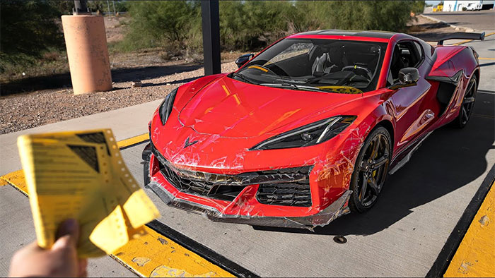 [VIDEO] Speed Phenom Puts His 2023 Corvette Z06 on the Scales to See Actual Weight