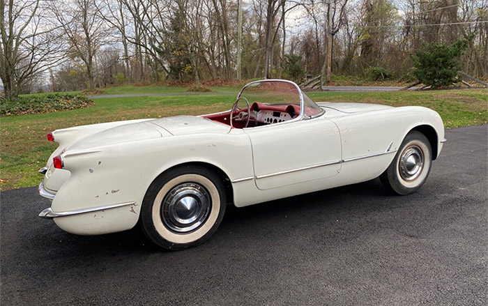 Corvettes for Sale: This 1954 Corvette is Ready for the Engine of Your Choice