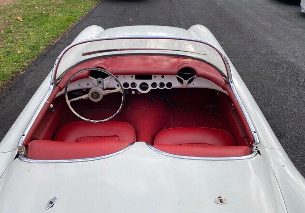 Corvettes for Sale: This 1954 Corvette is Ready for the Engine of Your Choice