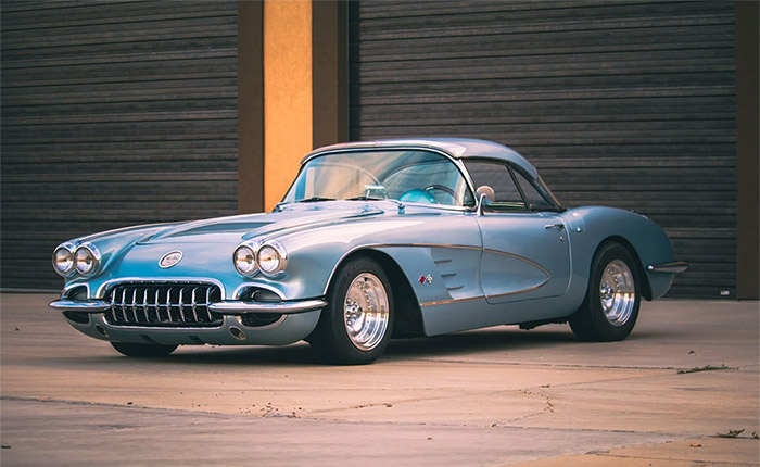 Corvettes for Sale: 40-Year Family Owned 1958 Corvette on BaT