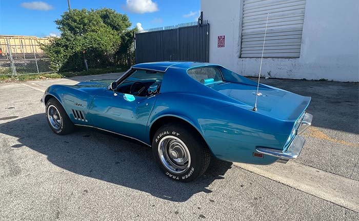 Corvettes for Sale: Le Mans Blue 1968 Corvette on eBay
