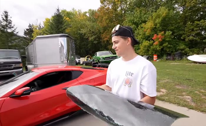 [VIDEO] Dumb C8 Corvette Owner Finds Out that Porcelain Does In Fact Shatter Glass