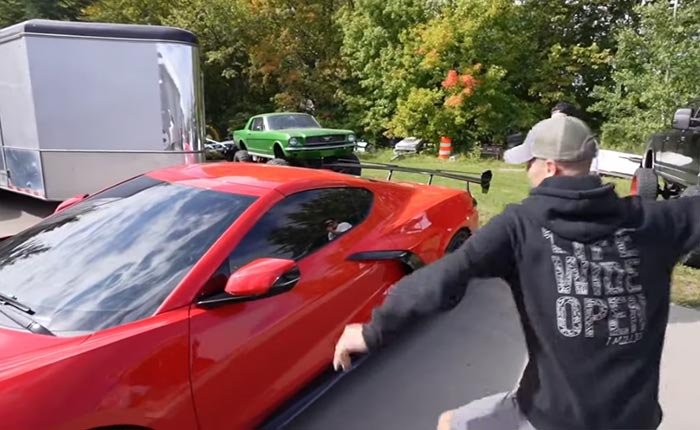 [VIDEO] Dumb C8 Corvette Owner Finds Out that Porcelain Does, In Fact, Shatter Glass