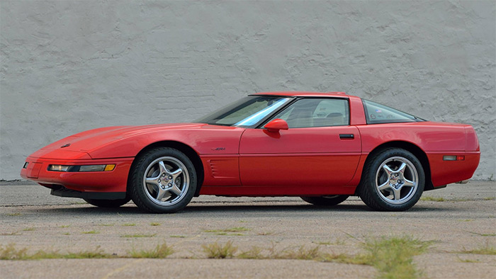 1995 Red / Beige ZR1 with 13,472 miles