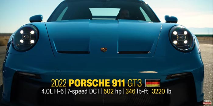 Porsche GT3 Specs