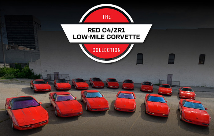 15-Car Red Corvette Collection Up for Grabs at Mecum Kansas City Auction