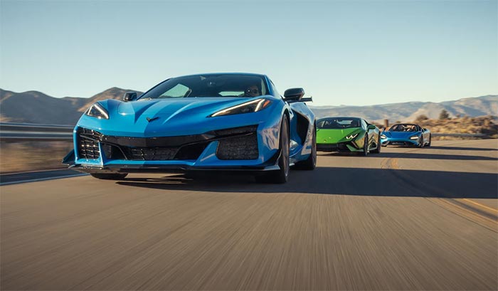 Is the C8 Z06 a Supercar? To Find Out, MotorTrend Tests it Against Heavy Hitters from McLaren and Lamborghini
