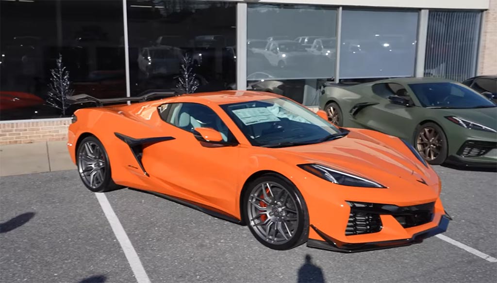 [VIDEO] Emelia Hartford Unboxes and Takes Delivery of Her 2023 Corvette Z06