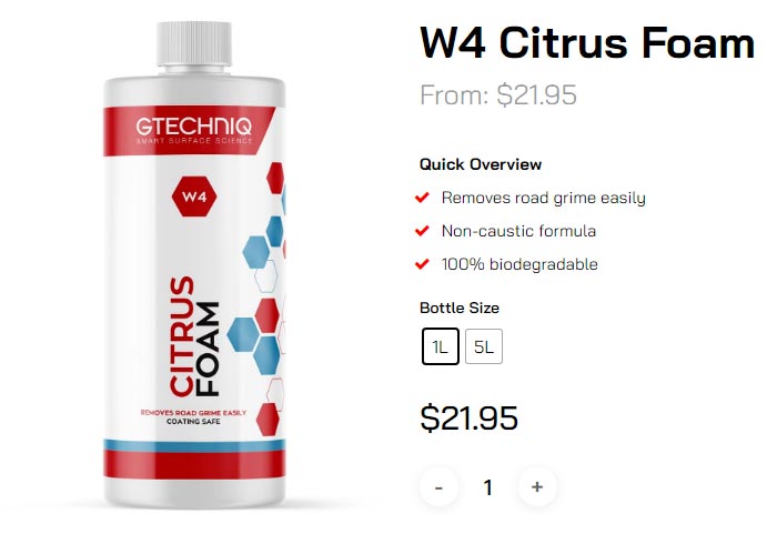 W4 Citrus Wash