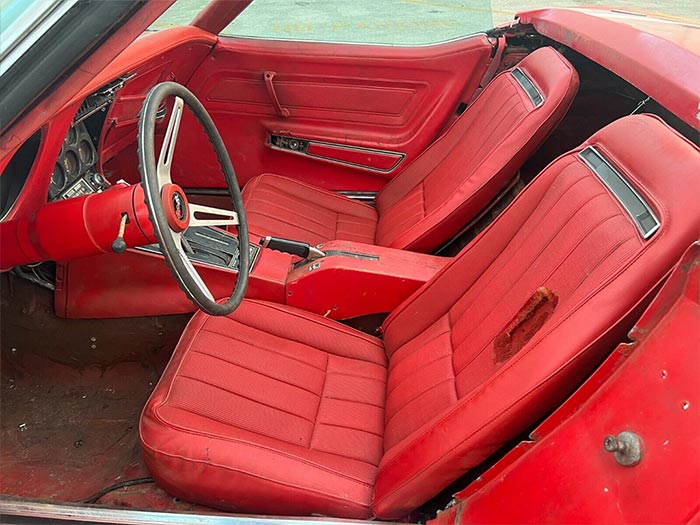 Corvettes for Sale: No-Reserve 1971 Corvette Convertible Priced Under $10k at eBay
